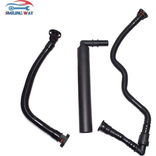 SMILING WAY# Crankcase Vent Valve Hose For BMW E46 316i 318i 316ti 318ti 318Ci N42 N46 X3 Z4 3-SERIES 11157513903, 11157503524