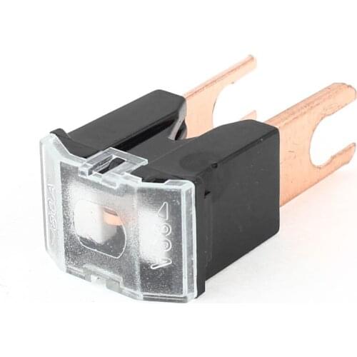 X Autohaux 80A Black Pal Pacific Type Male Slow Blow Fuse For Auto Car