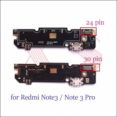 1PCS For Xiaomi Redmi Note 3/ Redmi Note 3 Pro 150mm USB Dock Connector Charging Port Flex Cable USB Charger Plug Repair Parts