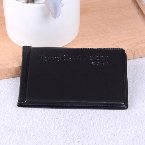 1PCS Vintage Bag Passport Credit Card Case Business PU Leather 40 Cards ID Credit Card Holder Book Case Keeper Organizer