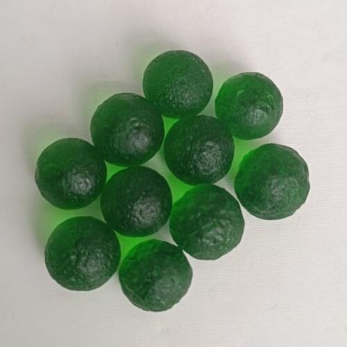 10mm Green Gem Moldavite Czech Meteorite Impact Glass Sphere Ball Energy Stone Chakra Healing Crystals Bead Decor