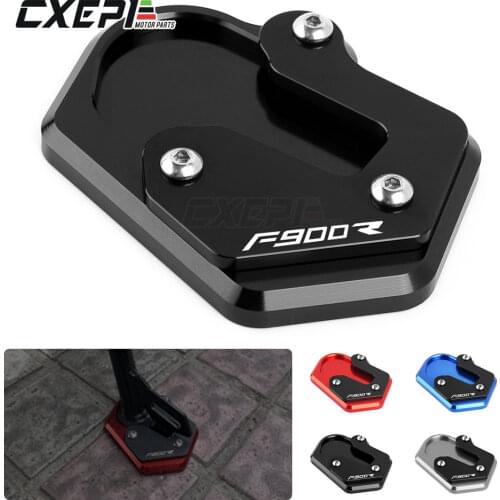 2020 For BMW F900R F900XR F900 R XR Motorbike Kickstand Foot Side Stand Extension Pad Support Plate F 900R 900XR