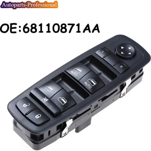 Car accessories 68110871AA 68298871AA For Dodge Chrysler Ram Front Driver Left Door Window Switch High Quality