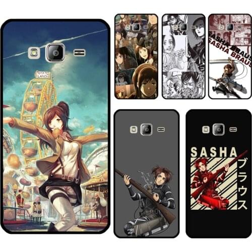Sasha Braus Attack on Titan Case For Samsung Galaxy J4 J6 Plus A6 A7 A8 A9 J8 2018 A3 A5 J3 J7 2017 J1 J5 2016 Cover
