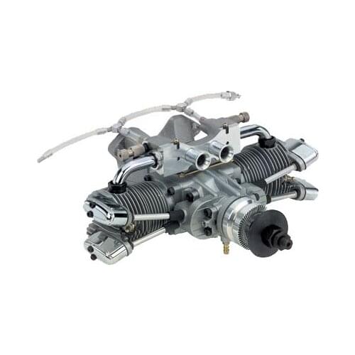 Rc Saito Engines Parts Four-Stroke Engine 182 Twin Cylinder Dual Plug: DD (SAIE182TD)