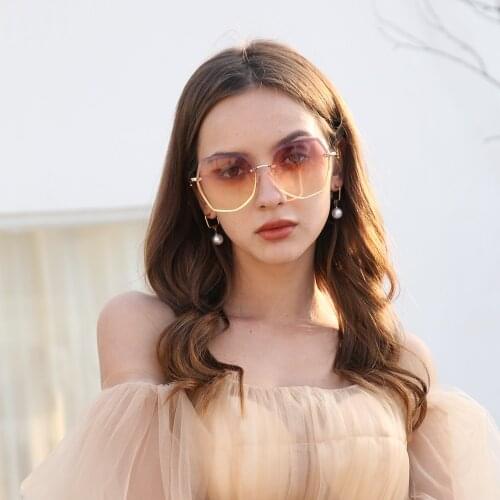 Женские солнцезащитные винтажные очки I seek love China At AliExpress