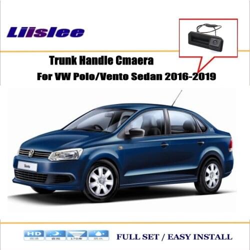 Car Rearview Camera For Volkswagen VW Polo Vento Sedan 2016 Facelift 2017 2018 Reversing Parking Backup CAM