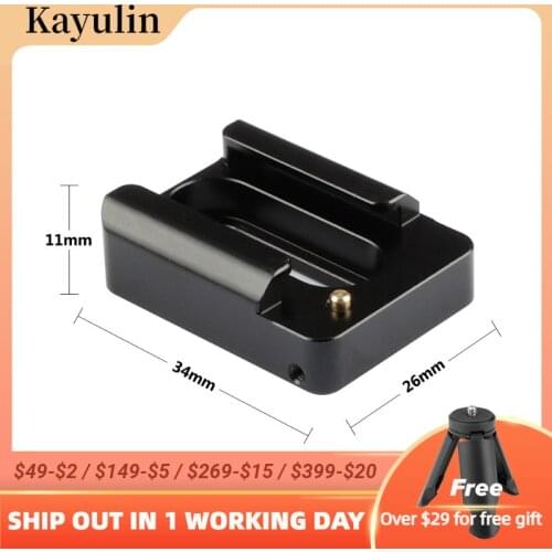 Kayulin New design Anti-fall Cold Shoe Mount With Spring Pin For Monitor LED Light
