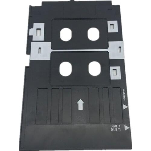 5PCS Inkjet PVC ID Card Tray for Epson L800,L805,P50,T50,R280 printers for printing white blank school club organize system card