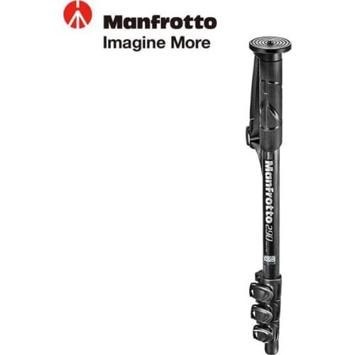 Manfrotto MM290C4 SLR camera photography support carbon fiber 4-section monopod