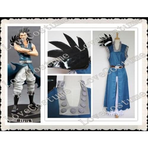 Fairy Tail Gajeel Redfox Cosplay Costume Tailor made