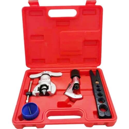 5-19mm Tube Cutter Flaring Tool Kit Tube Expander Expansion Mouthparts Pipe Cutter Reamer Device For Copper Tube Flaring Tools