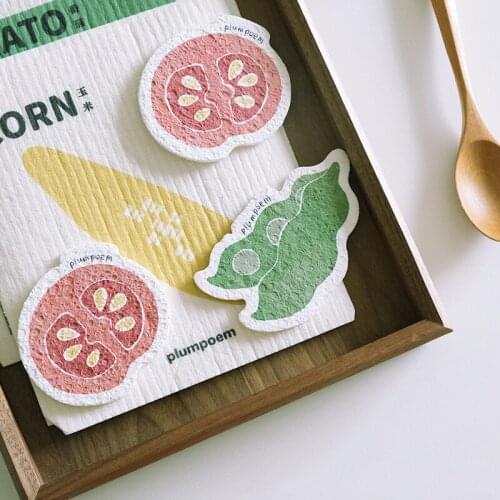 1 Piece Quick-drying Compressed Natural Handy Cleaning Sponge for Kitchen Bathroom Supplies