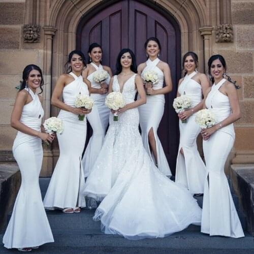 Bridesmaid Wedding Party Guest Dresses 2020 Womans Evening Formal Night Long Dress Gown