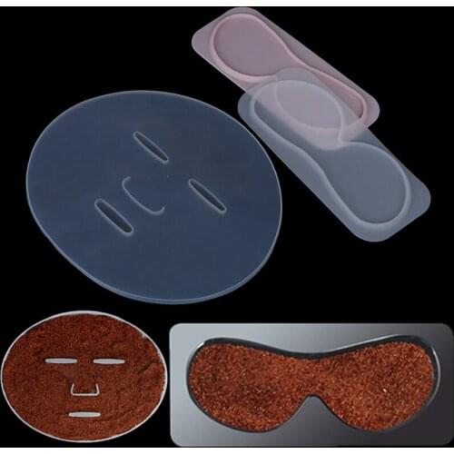 1pc DIY Silicone Reuseable Facial Mask Mold For Fruit Vegetable Mask Machine Maker Clear Mask Mold Tray Mask Making Tool