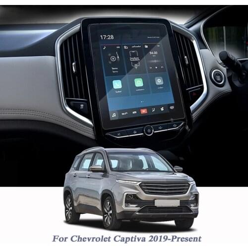 Car Styling GPS Navigation Screen Glass Protective Film Sticker For Chevrolet Captiva 2019-Present Auto Accessories