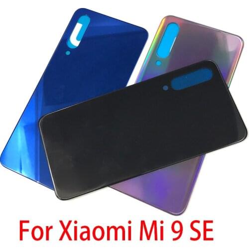 10Pcs/lot Back Battery Glass Cover For Xiaomi Mi 9 Se Rear Door Housing Mi9 Se Battery back cover For Xiaomi Mi 9se