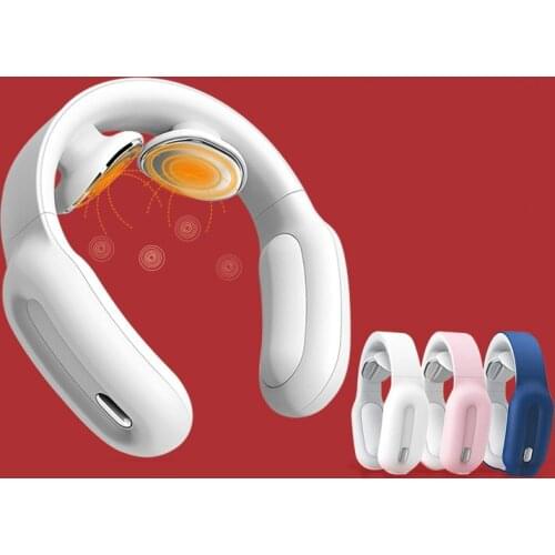 Smart Electric Neck Shoulder Massager Cervical Physiotherapy Low Frequency Magnetic Therapy Pulse Pain Relief Tool Health Care