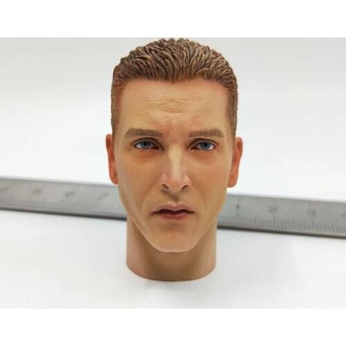 1/6 WWII USA Army Ranger Sniper Head Sculpture A80144 DID PVC Male Soldier Head Carving For 12'' Action Figure