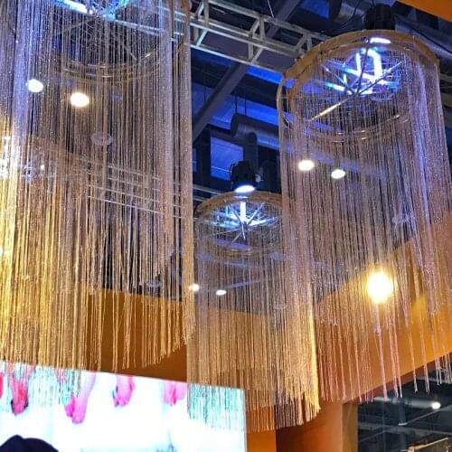 100x200cm String Curtain Valance Shiny Tassel Line Curtains Window Door Divider Drape Living Room Decor Home Decoration