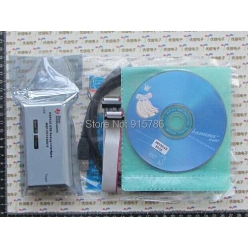 Free shipping USB MSP430 emulator / MSP-FET430UIF support BSL JTAG / win7win8