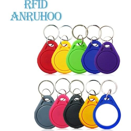 5/10PCS RFID Smart NFC Chip Card CUID Rewritable Copy Keychain 13.56Mhz Badge 0 Block Change 1K S50 Tag Copier Duplicator
