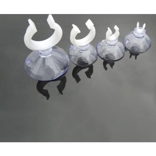 5pcs Aquarium Suction Cup Air Tube Holder Sucker for Fish Tank Pump Oxygen Air Tube Fixing Clip 4/5mm Accessories