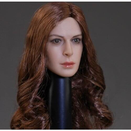 DSTOYS D-007 1/6 Beauty Girl Head Sculpt for 12inch Action Figure DIY