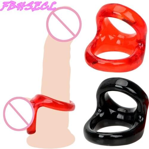 FBHSECL Penis Rings Delay Ejaculation Sex Toys for Men Cock Rings Male Chastity Device Adult Products Erotic