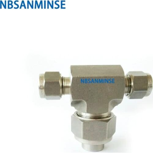 FLT Three Way Stainless Steel Filter OD 6,8,10,12mm 1/4 3/8 1/2 Tube End Connection SS316 Laboratory use NBSANMINSE