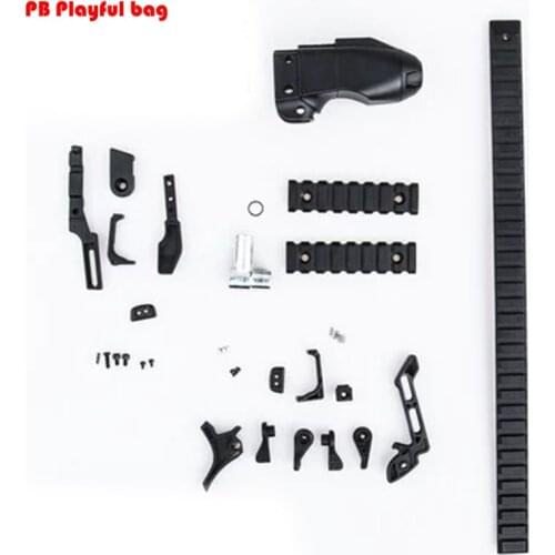 Toy gun Lehui krisss V2 upgrade material replacement three-way guide rail rear bracket magazine extender accessory QD30