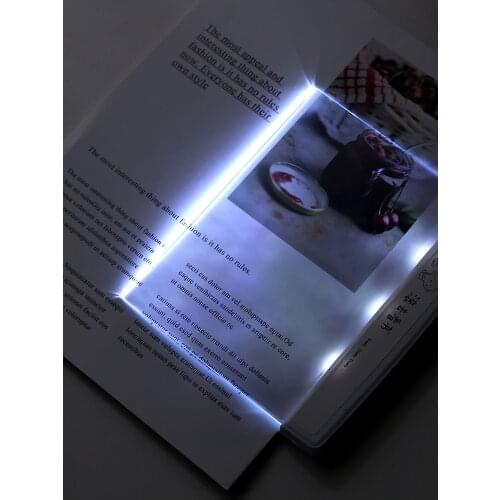 Good Quality US Book Lovers Reading Lamp Light LED Panel Night Wireless People Thinking Mind Creative Flat Plate Panel Eye Light