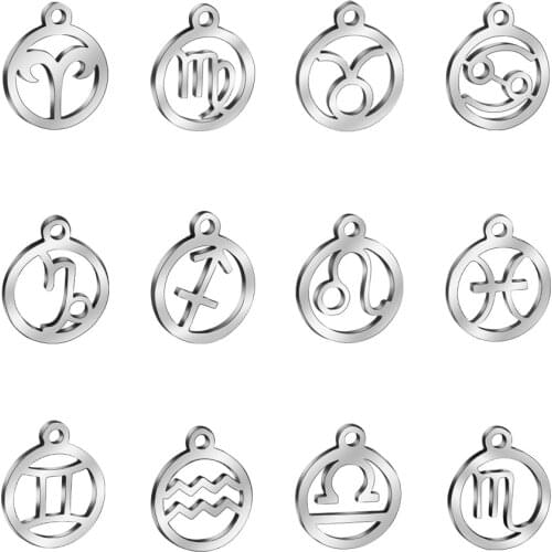 MYLONGIHGCHARM Women's Pendants Zodiac Signs