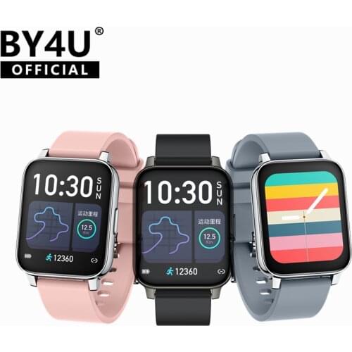 BY4U Rowatch 2 Smartwatch Women 1.69 inch Full Touch Smart watch Men Waterproof Fitness Bracelet Clock For Apple Xiaomi Redmi