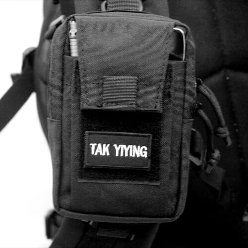 TAK YIYING Tactical Molle Pouch Military Waist Bag Outdoor Men EDC Tool Bag Vest Pack Purse Mobile Phone Case Hunting Compact