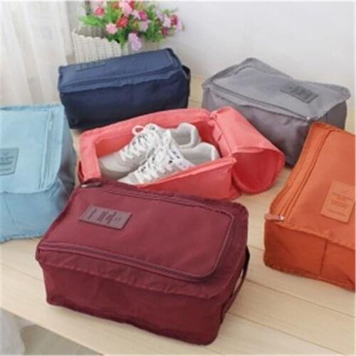 Thick Waterproof Travel Shoes Pouch Bag Multifunction Organizer Luggage Portable Shoes Dust Cover Home Storage Bags 2pcs A lot