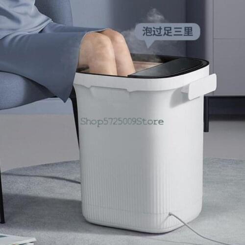 High Deep Soaking Bucket, Full Automatic Heating, Constant Temperature Regulation, Electric Massage, Foot Basin, Foot Bath