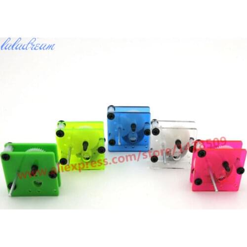 Hight quanlity 1v-6v metal Micro motors color Plastic Motor gear 130 gear motor for Children or Adults DIY