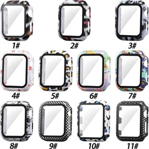 Apple Watch Band Leopard Glass Protector, Apple Watch 5 4 3 Series 6 IWatch Screen Protector, 40 Mm 44 Mm 38 Mm 42 Mm Apple
