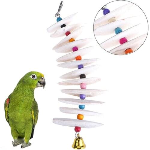 Cuttlefish Bone Parrots Bird Accessories For Chewing Toys Pet Hamster Parakeet Cage Toys 22cm/30cm/40cm