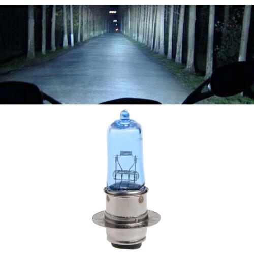 DC 12V 35W White Headlight Bulb Lamp For Motorcycle Electric Vehicles P15D-25-1
