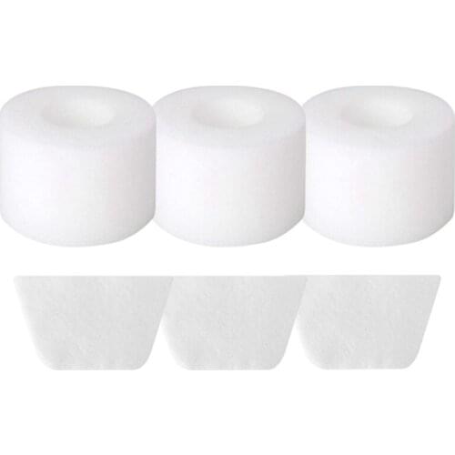 3 Sets of High-Quality Filter Kits for Shark IF100 IF200 IC205 Vacuum Cleaners,Sponge Filter