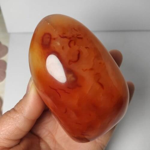 300-400g Carnelian Flame Natural Red Agate Quartz Free Form Crystal Decoration Healing Reiki
