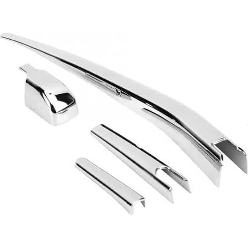 4pcs Auto Rear Wiper Cover ABS Chrome Tail Windshield Trim Fit for Toyota HiAce 2019 ABS Material car accessories