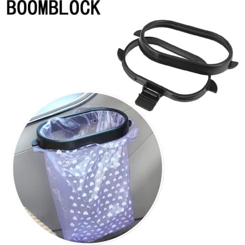 Auto Car-styling For Lexus Infiniti Mercedes Benz W203 W204 W211 CLA GLA W176 VW Polo Rubbish Bin Trash Bag Clips Accessories