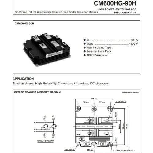 Free shipping NEW CM600HG-90H MODULE