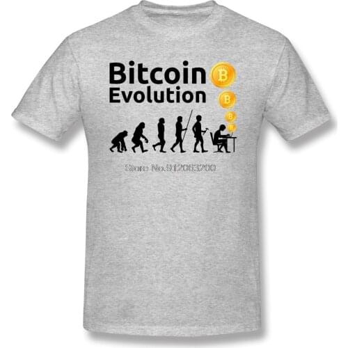 Bitcoin Funny Dogecoin Stocks New Arrival T-Shirt Bitcoin OVersize For Men Cotton Tees Harajuku TShirt Streetwear