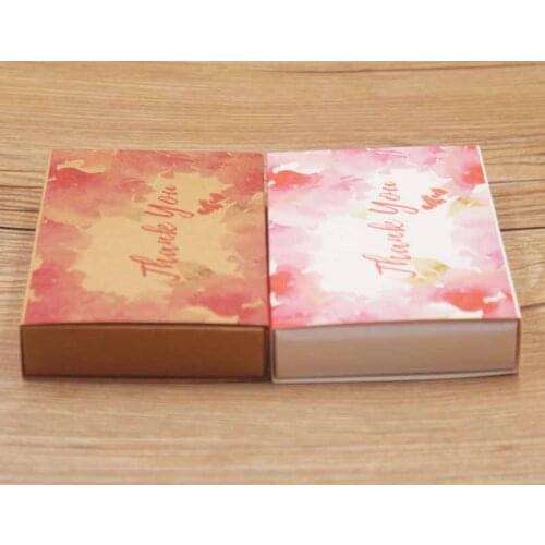 Big size paper full color print gift package box Dreamcatcher /flower design candy/wedding favor box /DIy thank you gift box20pc