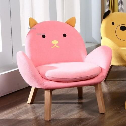 Children Bedroom Back Sofa Seat for Dormitory Baby Learning Cartoon Shape Mini Sofas Kids Furniture Lazy Sofa Chair with Armrest