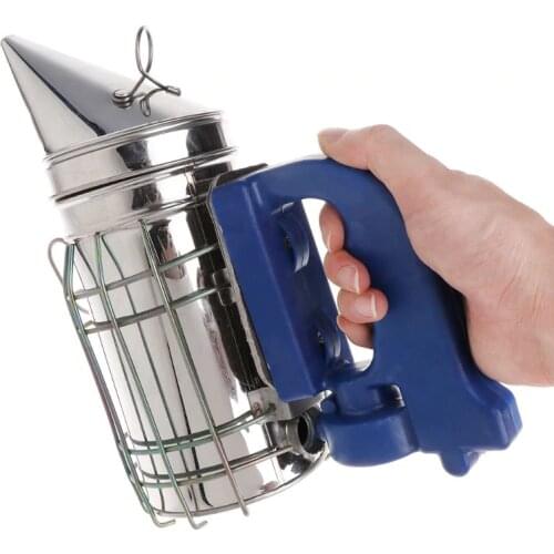 Electric Beekeeping Smoker Bee Farm Beekeeper Tool Equipment Smoke Garden Mites Treatment Supplies USB Rechargeable